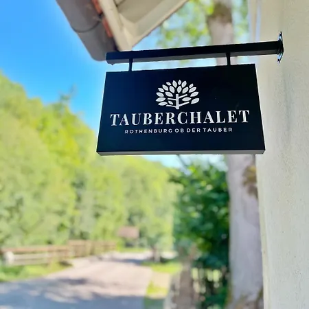 Holiday home Tauberchalet I Boutique-Ferienhaus Mit Sauna, Whirlpool & Natur I 10Min Walk To Historic Old Town Rothenburg ob der Tauber