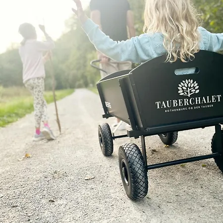 Tauberchalet I Boutique-Ferienhaus Mit Sauna, Whirlpool & Natur I 10Min Walk To Historic Old Town Holiday home Rothenburg ob der Tauber